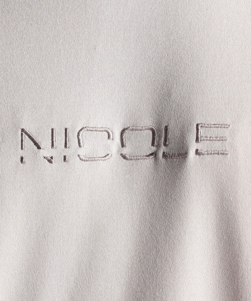 NICOLE CLUB FOR MEN（ニコルクラブフォーメン）の「ロゴ刺繍半袖Ｔシャツ（Tシャツ/カットソー・メンズ・オレンジ/アッシュグレー/ピンク系/ホワイト/ブラック・X-LARGE/LARGE/MEDIUM）」の11枚目の写真