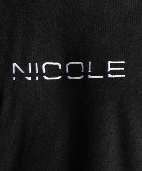 NICOLE CLUB FOR MEN（ニコルクラブフォーメン）の「ロゴ刺繍半袖Ｔシャツ（Tシャツ/カットソー・メンズ・オレンジ/アッシュグレー/ピンク系/ホワイト/ブラック・X-LARGE/LARGE/MEDIUM）」の12枚目の写真
