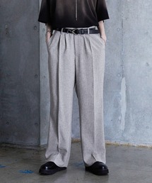 Botter ツイード スラックス size44 セール】【S,M,Lサイズ展開】ツイードカーブスラックスパンツ