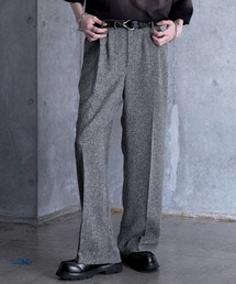 SERACE（セラス）の「【SERACE】Loose wide straight tweed slacks / ルーズワイドストレートツイードスラックス（スラックス）」