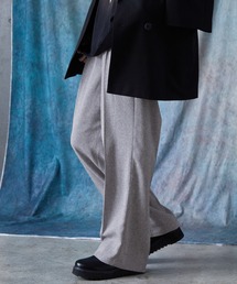 SERACE（セラス）の「【SERACE】Loose wide straight tweed slacks / ルーズワイドストレートツイードスラックス（スラックス）」