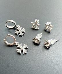 WEGO | WEGO/【6個セット】ピアス(ピアス（両耳用）)