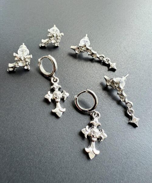 WEGO（ウィゴー）の「WEGO/【6個セット】ピアス（ピアス（両耳用）・レディース・その他5/その他3/その他4/その他1/その他2・FREE）」の3枚目の写真