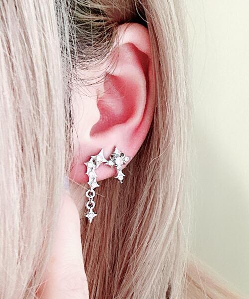 WEGO（ウィゴー）の「WEGO/【6個セット】ピアス（ピアス（両耳用）・レディース・その他5/その他3/その他4/その他1/その他2・FREE）」の8枚目の写真