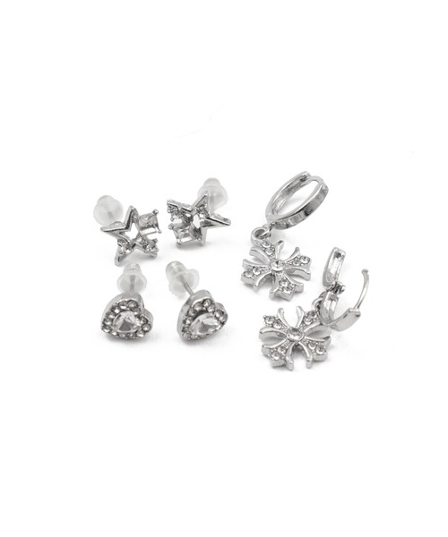 WEGO（ウィゴー）の「WEGO/【6個セット】ピアス（ピアス（両耳用）・レディース・その他5/その他3/その他4/その他1/その他2・FREE）」の12枚目の写真