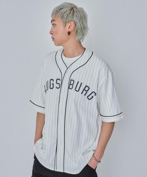 WEGO（ウィゴー）の「WEGO/ベースボールシャツ（シャツ/ブラウス・メンズ・ホワイト/ブラック・MEDIUM/LARGE）」の21枚目の写真