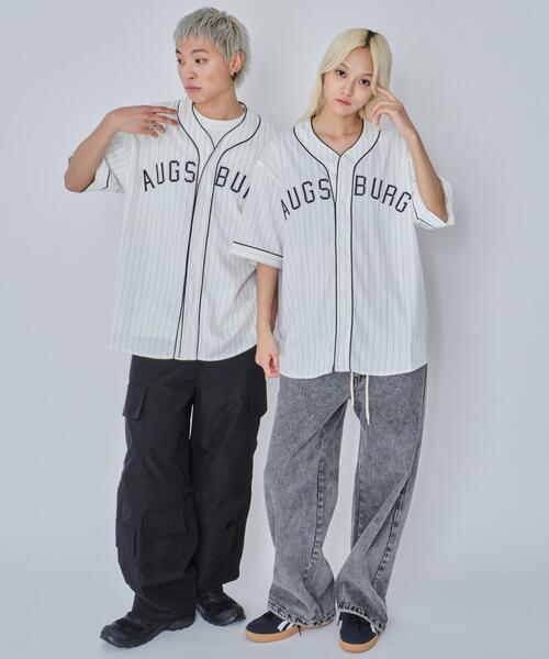 WEGO（ウィゴー）の「WEGO/ベースボールシャツ（シャツ/ブラウス・メンズ・ホワイト/ブラック・MEDIUM/LARGE）」の15枚目の写真