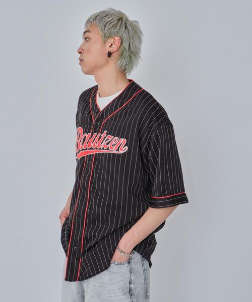 PNGT 25 ベースボールシャツ Mサイズ セール】WEGO/【25年春夏新作】ベースボールシャツ（シャツ