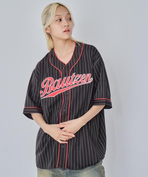 WEGO（ウィゴー）の「WEGO/ベースボールシャツ（シャツ/ブラウス・メンズ・ホワイト/ブラック・MEDIUM/LARGE）」の9枚目の写真