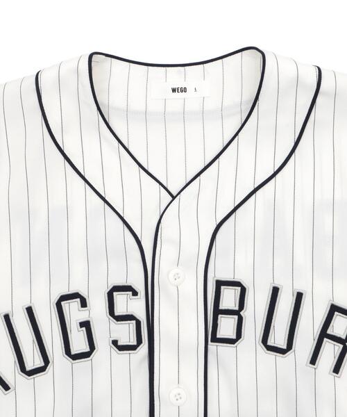 WEGO（ウィゴー）の「WEGO/ベースボールシャツ（シャツ/ブラウス・メンズ・ホワイト/ブラック・MEDIUM/LARGE）」の13枚目の写真