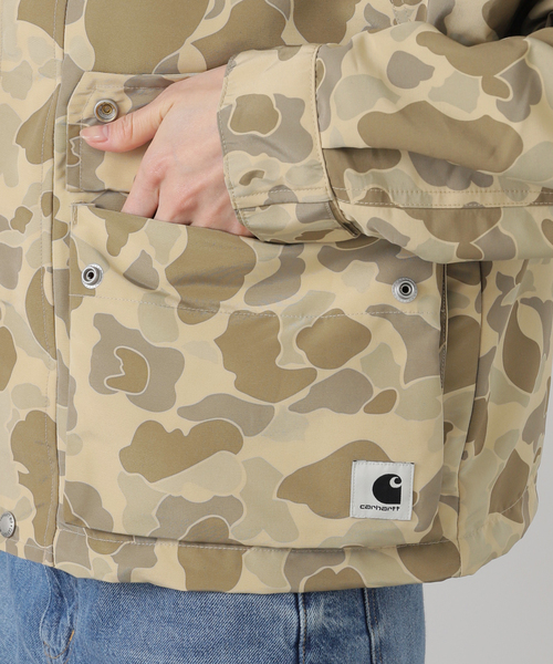 JOINT WORKS(ジョイントワークス)の「Carhartt /カーハート ダブリューアイピー IRWIN JACKET(ミリタリージャケット・レディース・ベージュ・X-SMALL)」の9枚目の写真