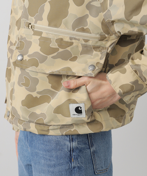 JOINT WORKS(ジョイントワークス)の「Carhartt /カーハート ダブリューアイピー IRWIN JACKET(ミリタリージャケット・レディース・ベージュ・X-SMALL)」の10枚目の写真