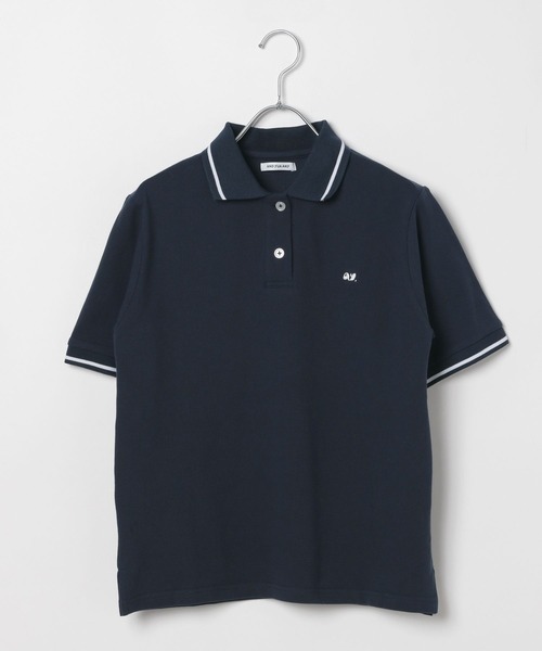 GLOBAL WORK（グローバルワーク）の「ayロゴ刺繍ポロシャツ/AND YUA ANY/452259（ポロシャツ・キッズ・ネイビー/サックスブルー/オフホワイト・FREE）」の21枚目の写真