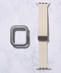 ADPOSION（アドポーション）の「【zandy / ズィー・アンド・ワイ】シリコンマグネットバックル&ツートンフレームケース（デジタル腕時計）」