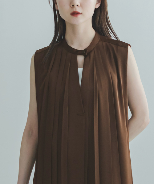 ELENIエルニ　プリーツワンピース NOBLE｜《追加》【洗える】ELENI/エルニ プリーツワンピース2