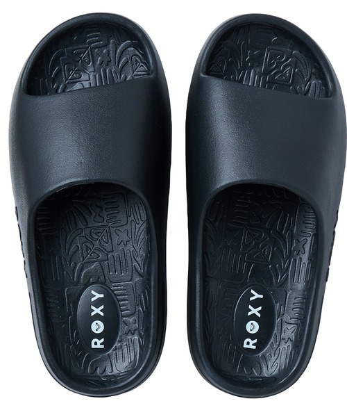 ROXY(ロキシー)の「RIPPLE RECOVERY /ロキシーボリュームソールスリッパサンダル(サンダル・レディース・ホワイト/パープル/ピンク/ブラック・SMALL/MEDIUM/LARGE)」の9枚目の写真