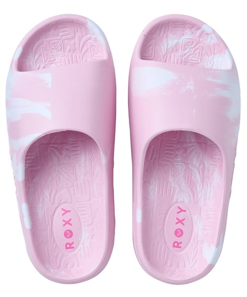 ROXY(ロキシー)の「RIPPLE RECOVERY /ロキシーボリュームソールスリッパサンダル(サンダル・レディース・ホワイト/パープル/ピンク/ブラック・SMALL/MEDIUM/LARGE)」の17枚目の写真