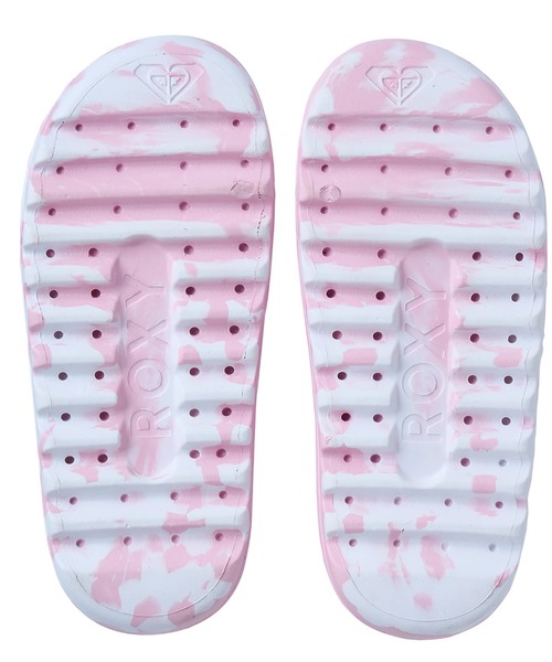 ROXY(ロキシー)の「RIPPLE RECOVERY /ロキシーボリュームソールスリッパサンダル(サンダル・レディース・ホワイト/パープル/ピンク/ブラック・SMALL/MEDIUM/LARGE)」の18枚目の写真