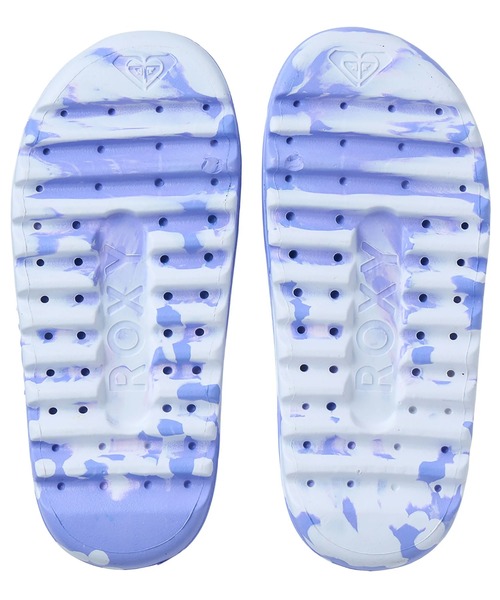 ROXY(ロキシー)の「RIPPLE RECOVERY /ロキシーボリュームソールスリッパサンダル(サンダル・レディース・ホワイト/パープル/ピンク/ブラック・SMALL/MEDIUM/LARGE)」の14枚目の写真