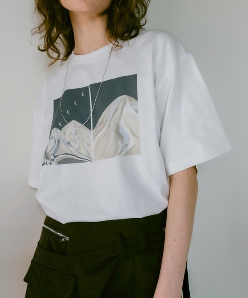 sahara(サハラ)の「sahara×YOLK Graphic Tee(Tシャツ/カットソー・レディース・その他1/その他2・FREE)」の2枚目の写真