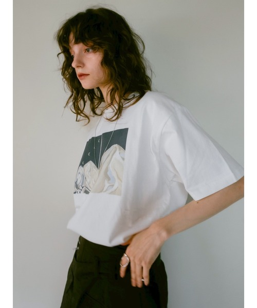 sahara(サハラ)の「sahara×YOLK Graphic Tee(Tシャツ/カットソー・レディース・その他1/その他2・FREE)」の4枚目の写真
