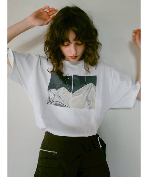 sahara(サハラ)の「sahara×YOLK Graphic Tee(Tシャツ/カットソー・レディース・その他1/その他2・FREE)」の3枚目の写真