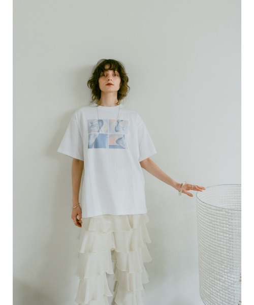 sahara(サハラ)の「sahara×YOLK Graphic Tee(Tシャツ/カットソー・レディース・その他1/その他2・FREE)」の9枚目の写真