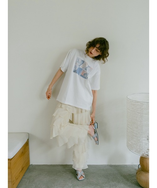 sahara(サハラ)の「sahara×YOLK Graphic Tee(Tシャツ/カットソー・レディース・その他1/その他2・FREE)」の5枚目の写真