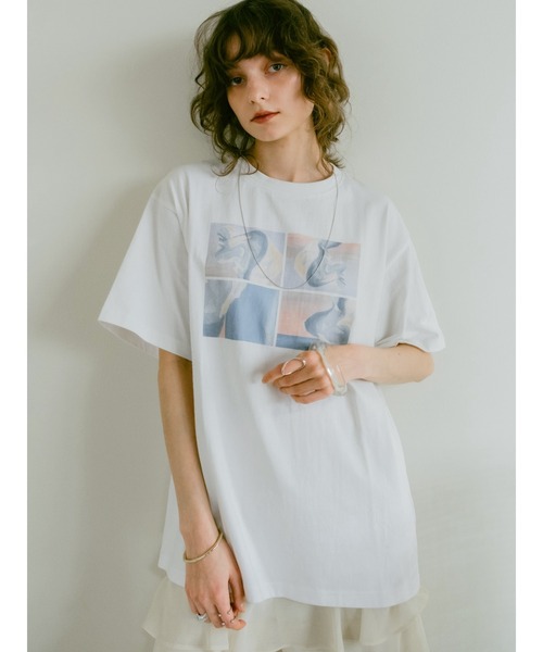 sahara(サハラ)の「sahara×YOLK Graphic Tee(Tシャツ/カットソー・レディース・その他1/その他2・FREE)」の10枚目の写真