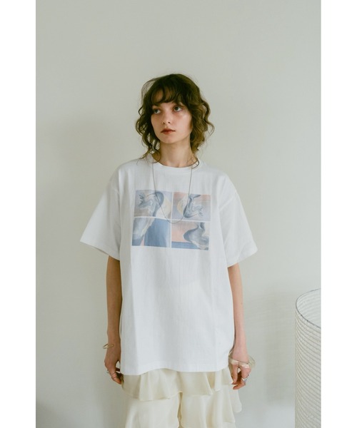 sahara(サハラ)の「sahara×YOLK Graphic Tee(Tシャツ/カットソー・レディース・その他1/その他2・FREE)」の6枚目の写真
