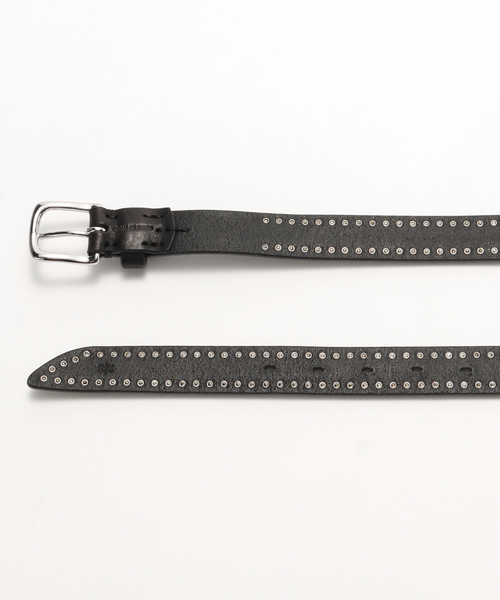 J&M Davidson（ジェイアンドエムデヴィッドソン）の「J&M DAVIDSON / ジェイ＆エム デヴィッドソン SIDE STUDS 25mm BSSF-1SS-S（ベルト・メンズ・ブラック・32/34/36）」の3枚目の写真