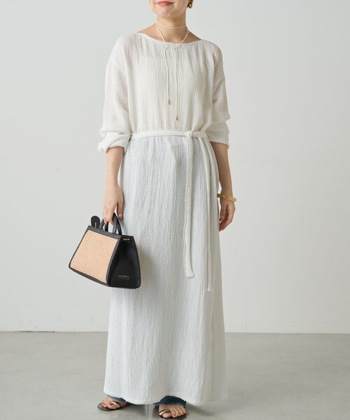 即納Loungedressラウンジドレス　リラックスカットワンピース　ブラウン 即納Loungedressラウンジドレス リラックスカットワンピース