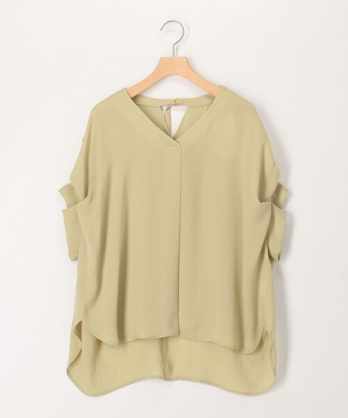 ブラウス シャツ ポリワッシャーカルゼシャツ レディース ポリワッシャーカルゼシャツ（シャツ/ブラウス）｜MICO COULIER