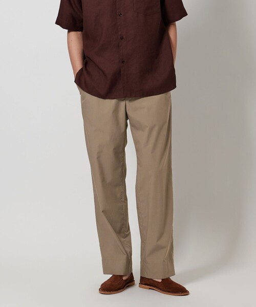 UNITED ARROWS（ユナイテッドアローズ）の「ポプリン モダンストレート イージーパンツ（その他パンツ・メンズ・ダークグレー/モカ/ブラック・M/S/XL/L）」の9枚目の写真