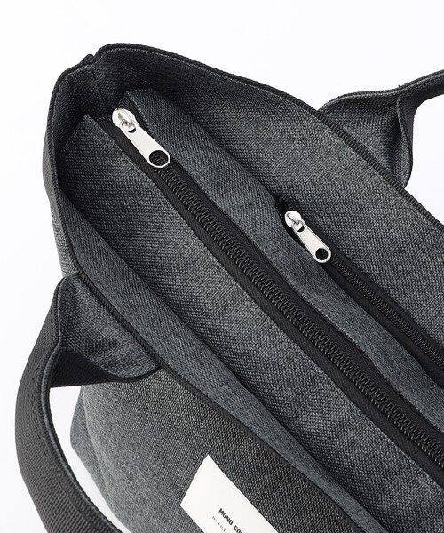 MONO　COMME CA（モノコムサ）の「撥水加工 ミニトート（トートバッグ・レディース・ブラック/グレー/ベージュ・FREE）」の21枚目の写真