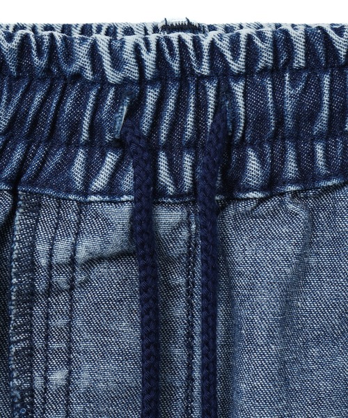 X-girl(エックスガール)の「DENIM EASY MINI SKIRT(デニムスカート・レディース・ブラック/ライトインディゴブルー・S/M)」の6枚目の写真