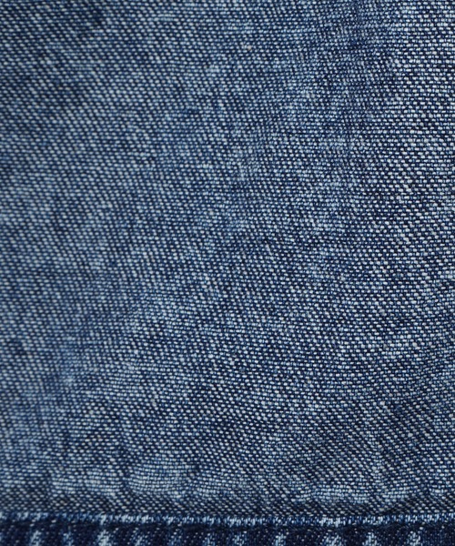 X-girl(エックスガール)の「DENIM EASY MINI SKIRT(デニムスカート・レディース・ブラック/ライトインディゴブルー・S/M)」の9枚目の写真