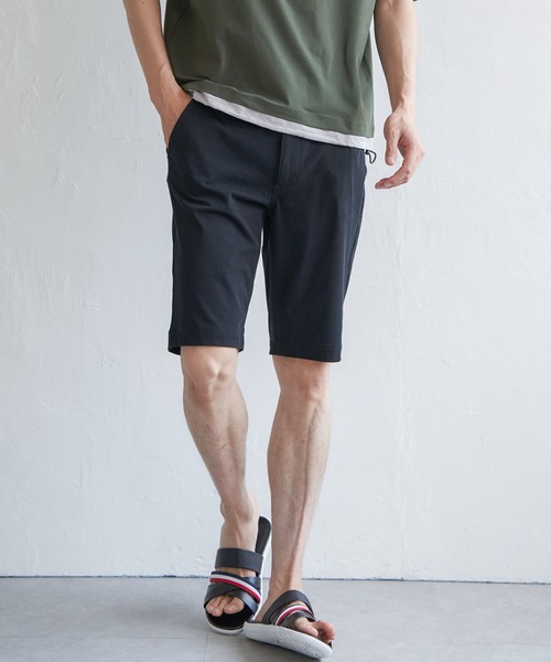 ikka（イッカ）の「【接触冷感】GOKU楽パンツ EASY STRETCH 冷感5Pショート（その他パンツ・メンズ・ネイビー/ベージュ/ホワイト/ブラック/ダークオリーブ・S/M/L/XL）」の16枚目の写真