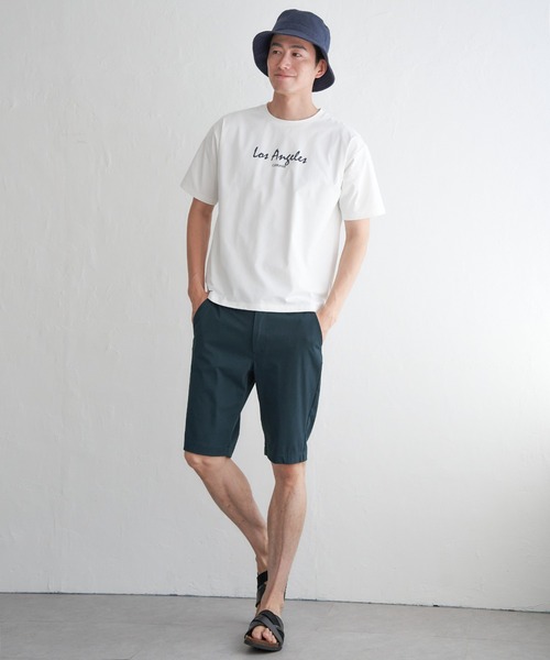 ikka（イッカ）の「【接触冷感】GOKU楽パンツ EASY STRETCH 冷感5Pショート（その他パンツ・メンズ・ネイビー/ベージュ/ホワイト/ブラック/ダークオリーブ・S/M/L/XL）」の17枚目の写真