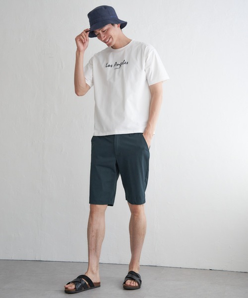 ikka（イッカ）の「【接触冷感】GOKU楽パンツ EASY STRETCH 冷感5Pショート（その他パンツ・メンズ・ネイビー/ベージュ/ホワイト/ブラック/ダークオリーブ・S/M/L/XL）」の18枚目の写真