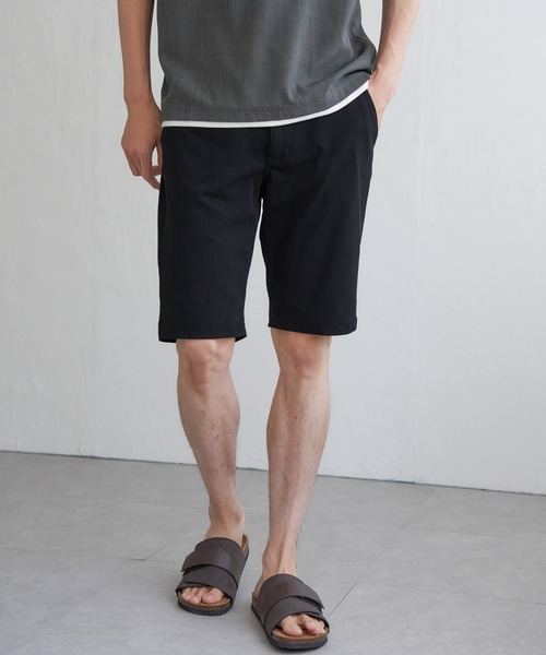 ikka（イッカ）の「【接触冷感】GOKU楽パンツ EASY STRETCH 冷感5Pショート（その他パンツ・メンズ・ネイビー/ベージュ/ホワイト/ブラック/ダークオリーブ・S/M/L/XL）」の22枚目の写真