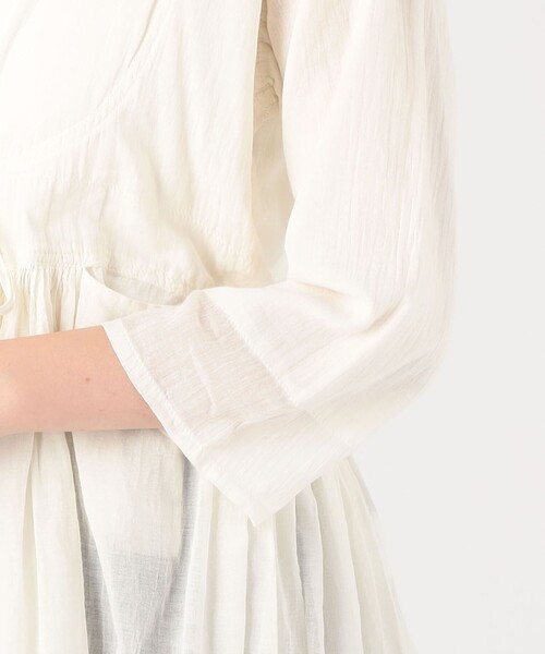 Khadi and Co NEELEM ギャザーチュニック（チュニック）｜KHADI