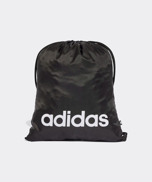 adidas（アディダス）の「リニア ジムサック / アディダス adidas（エコバッグ/サブバッグ・メンズ・ブルー/ブラック/カーキ・FREE）」の2枚目の写真