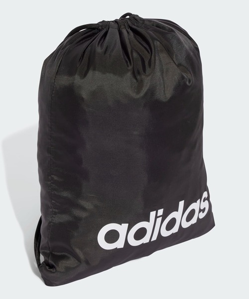 adidas（アディダス）の「リニア ジムサック / アディダス adidas（エコバッグ/サブバッグ・メンズ・ブルー/ブラック/カーキ・FREE）」の4枚目の写真