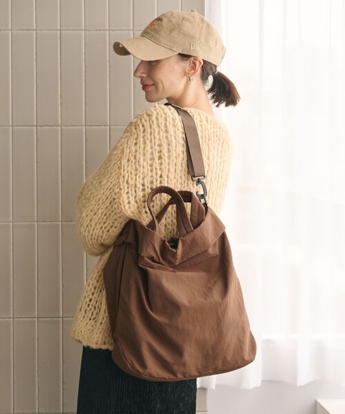 BEAUTY&YOUTH UNITED ARROWS(ビューティーアンドユースユナイテッドアローズ)の「パーテーション ビッグ トートバッグ -2WAY-(トートバッグ・レディース・モカ/ブラック/オリーブ・FREE)」の9枚目の写真