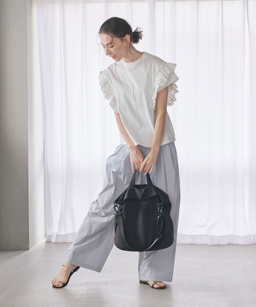 BEAUTY&YOUTH UNITED ARROWS(ビューティーアンドユースユナイテッドアローズ)の「パーテーション ビッグ トートバッグ -2WAY-(トートバッグ・レディース・モカ/ブラック/オリーブ・FREE)」の15枚目の写真