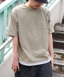 ikka（イッカ）の「【お得だ値】ドライメッシュドロストTシャツ（Tシャツ/カットソー）」