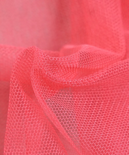 MARKEY'S（マーキーズ）の「チュールフリルワンピース（ワンピース・キッズ・ブラック/ホワイト/ピンク/ライトグリーン・S/M/L/LL）」の19枚目の写真