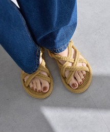 for/c（フォーシー）の「[BOHONOMAD]ボドルムビーガンロープサンダル【サスティナブル】（サンダル）」