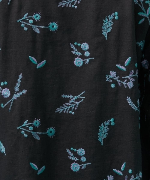 Abundancia de flores フラワー総刺繍ブラウス Jocomomola Abundancia de flores フラワー総刺繍ブラウス